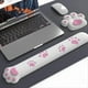 thumbnail image 2 of ReposamuñEcas para Gatos, Soporte para MuñEcas para Gatos con Teclado de 2 Piezas para Aliviar el Dolor Al Escribir, Soporte para MuñEcas para Juegos de Teclado de Computadora, 2 of 7