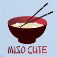 thumbnail image 2 of CafePress - Miso Cute Infant Bodysuit - Baby Light Bodysuit, Size Newborn - 24 Months, 2 of 4