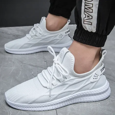 

Women‘s Leisure Knit Large Size Sneakers Lightweight Low Top Lace Up Waterproof Casual Shoes Women‘s Footwear