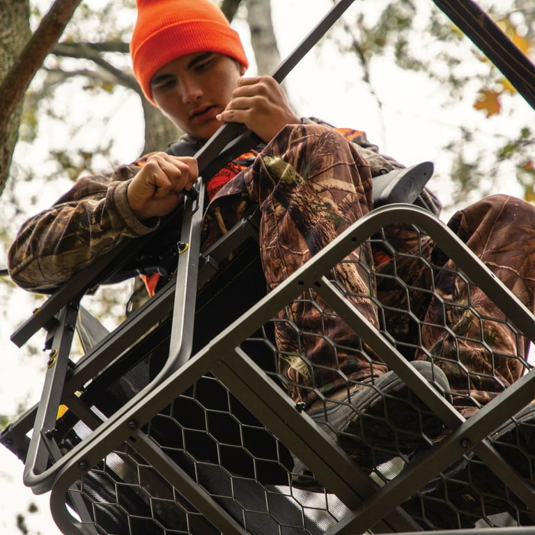 Rivers Edge® TwoPlex™ LS 2-Man Ladder Stand, 17'1” Height