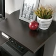 thumbnail image 5 of Sauder Beginnings Computer Desk, Cinnamon Cherry Finish, 5 of 10