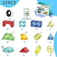 thumbnail image 5 of EagleStone Glow Toy Building Blocks – 32PCS Magnetic STEM Learning Set for Kids Ages 3-9, Sensory Construction Kit for Boys & Girls, 5 of 6