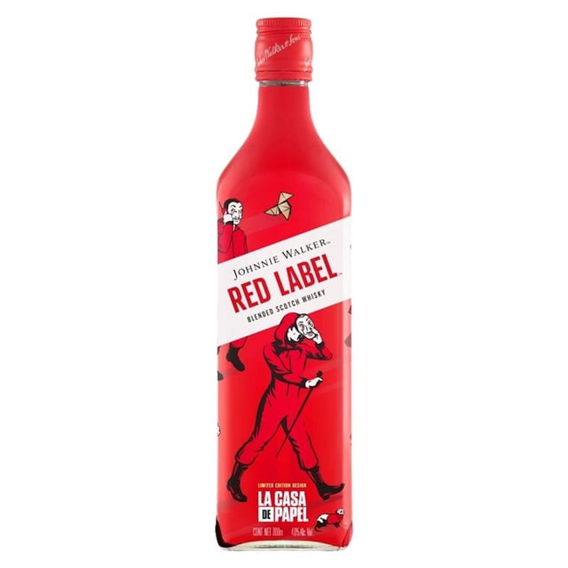 Whisky Johnnie Walker Red La Casa De Papel 750 ml Johnnie Walker Red La Casa De Papel