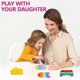 thumbnail image 2 of Silicone Decompression tie-dye Push Bubble Foam Toy Special Tool to Relieve Squeeze Perception to Relieve Children's Emotional Stress 3-Piece Set-4 Pi, 2 of 4