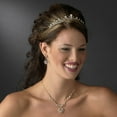 thumbnail image 3 of Crystal Wedding Tiara for Bride & Flower Girls - Princess Tiara Headband Pageant Crown, Bridal Hair Jewelry for Women and Girls, Silver, 3 of 4