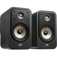 thumbnail image 2 of Polk Signature Elite ES20 Bookshelf Speaker - Hi-Res Audio Certified, Dolby Atmos & DTS:X Compatible, 1" Tweeter & 6.5" Woofer, Power Port Technology for Effortless Bass (Pair, Stunning Black), 2 of 8