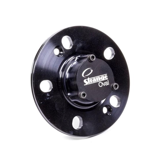 Strange Oval  2.5 in. GN 5 x 5 & 5 x 4.75 in. Wheel Bolt Pattern Aluminum Drive Flange
