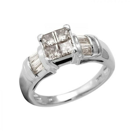 Foreli 0.94CTW Diamond 950 Platinum Ring W Cert