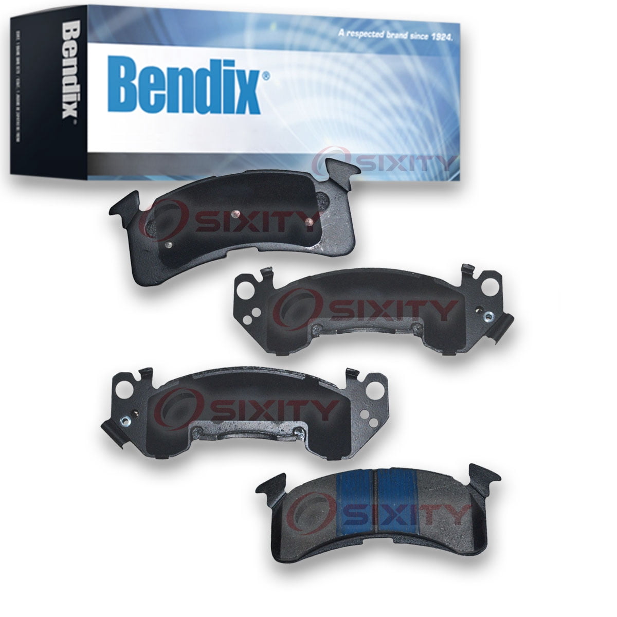 Bendix Brakes Disc Brake Pad Set Fits select: 1979-1986 CHEVROLET C30, 1987-1988 CHEVROLET R30