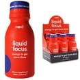 thumbnail image 1 of More Labs Liquid Focus, Nootropic Smart Drink with Powerful Antioxidants & Adaptogenic Herbs for Energy and Concentration, 150mg Caffeine (Pack of 6), 1 of 5
