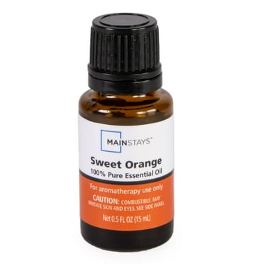 Mainstays 100% Pure Sweet Orange Essential Oil, 15 mL, 1 Pack