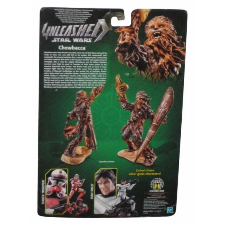 Star Wars Unleashed 9 Inch Figure Statue CHEWBACCA Hasbro 2005