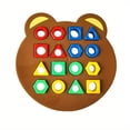 thumbnail image 5 of DIY Geometric Shape Color Matching 3D Puzzle Game, Montessori Learning Educational Interactive Fighting Game, 5 of 5
