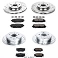 thumbnail image 4 of Power Stop K4101 Front and Rear Z23 Carbon Fiber Brake Pads with Drilled & Slotted Brake Rotors Kit, 4 of 4
