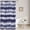 Moir Ripple Blue, variant on Geometric Decor Shower Curtain,Sacred Geometry Grid Graphic Golden Hexagon Bathroom Decor Polyester Fiber Plastic Rings Quick-Drying Waterproof for Bathtubs/Bathroom, 72x36 inches