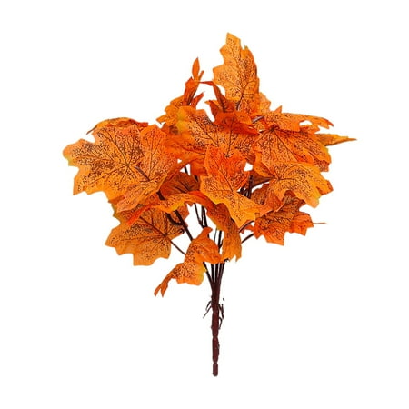 

HMPEAIIY & Thanksgiving | Autumn Maple Leaf Bundle | Home Branches | Fall Themed Insertions For Festive Displays Garden Decorations Last Christmas Ornament Candy Corn Ornament Yard Sculptures Garden