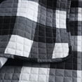 thumbnail image 3 of 3 Piece Classic Buffalo Plaid Check Quilt Adult Bedding Bedspread Set B020, 3 of 4