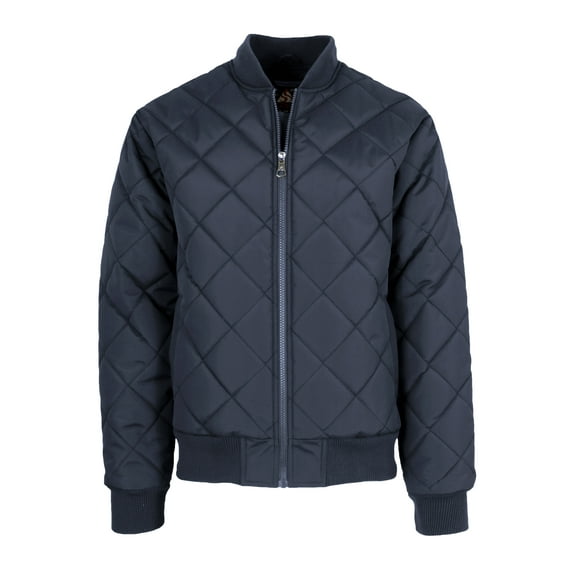 Men's Heavyweight Quilted Bomber Jacket (Sizes, S-2XL)