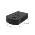 thumbnail image 2 of EXHUMKY 10Ud Tapas De Goma Para Martillo De Piano Digital Accesorios Para Eléctrico Negro, 2 of 8