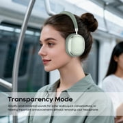 Srhythm Nicecomfort 95 Hybrid Noise Cancelling Headphone Wireless, Bluetooth 6.0 Wireless Headphones with Transparency Mode, ENC, HD Sound