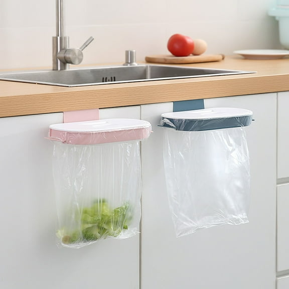 Dream Lifestyle Garbage Bag Holder Kitchen Cupboard Door Drawer Cabinet Hanging Trash Bin Rack