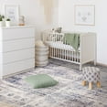 thumbnail image 3 of Sorbus 8x10 Washable Area Rug – Non-Slip, Vintage Low Pile Rug for Living Room & Bedroom, 3 of 10