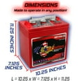 thumbnail image 7 of U.S. Battery Deep Cycle 6 Volt Vehicle Battery Group Size GC2 for Golf Carts, 7 of 7