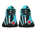 thumbnail image 5 of Diabetes Awareness Shoes Sneakers for Women Men Black Size 9.5, 5 of 7