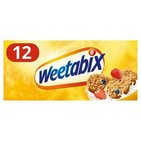 Weetabix Whole Grain Cereal 12s Pack of 4 Original From England-