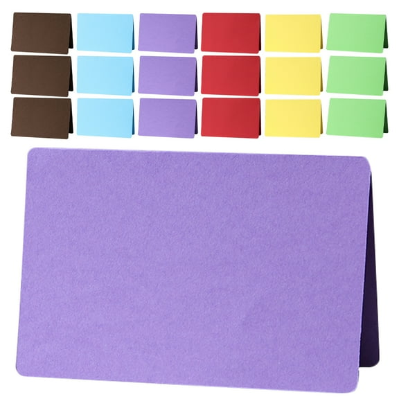 PAMINGONO 30Pcs Blank Greet Cards Assorted Color Watercolor Paper for Invitations and T You Letters