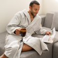 thumbnail image 5 of Alpine Swiss Pure Cotton Men Terry Cloth Bathrobe Super Absorbent Hotel Spa Robe, 5 of 7