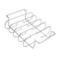 thumbnail image 4 of Barbq Non Stick Rib Rack Stand de asado de acero Soporte de espacio multifuncional para ahorro de espacio para fiestas Accesorio liviano 26x31.5x7.3cm, 4 of 8