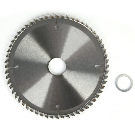 

ONWRACE 6x60Tx25.4mm Circular Plastic Carbide Alloy Cutting Disc Woodworking Saw Blade