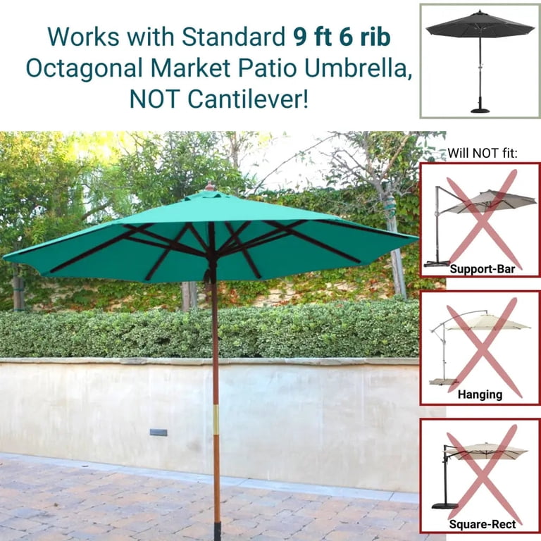 commercial steel base patio umbrellas 70 lb. Steel Commercial Market Patio Umbrella Base with Casters in Black