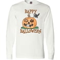 thumbnail image 3 of Inktastic Happy Halloween Kittens in a Pumpkin Long Sleeve T-Shirt, 3 of 5