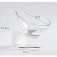 thumbnail image 4 of Pet Wellness Essentials, Food Grade Pc Elevated Pet Bowls For Optimal Digestion, Non Slip Base Prevents Messy Meals, Clear Bowls Help Manage Pet Diets (1), 4 of 4