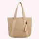 thumbnail image 4 of Bolsas Playa Bolso Tejido Paja Con Carcasas Colgantes Panadera Borla, 4 of 9