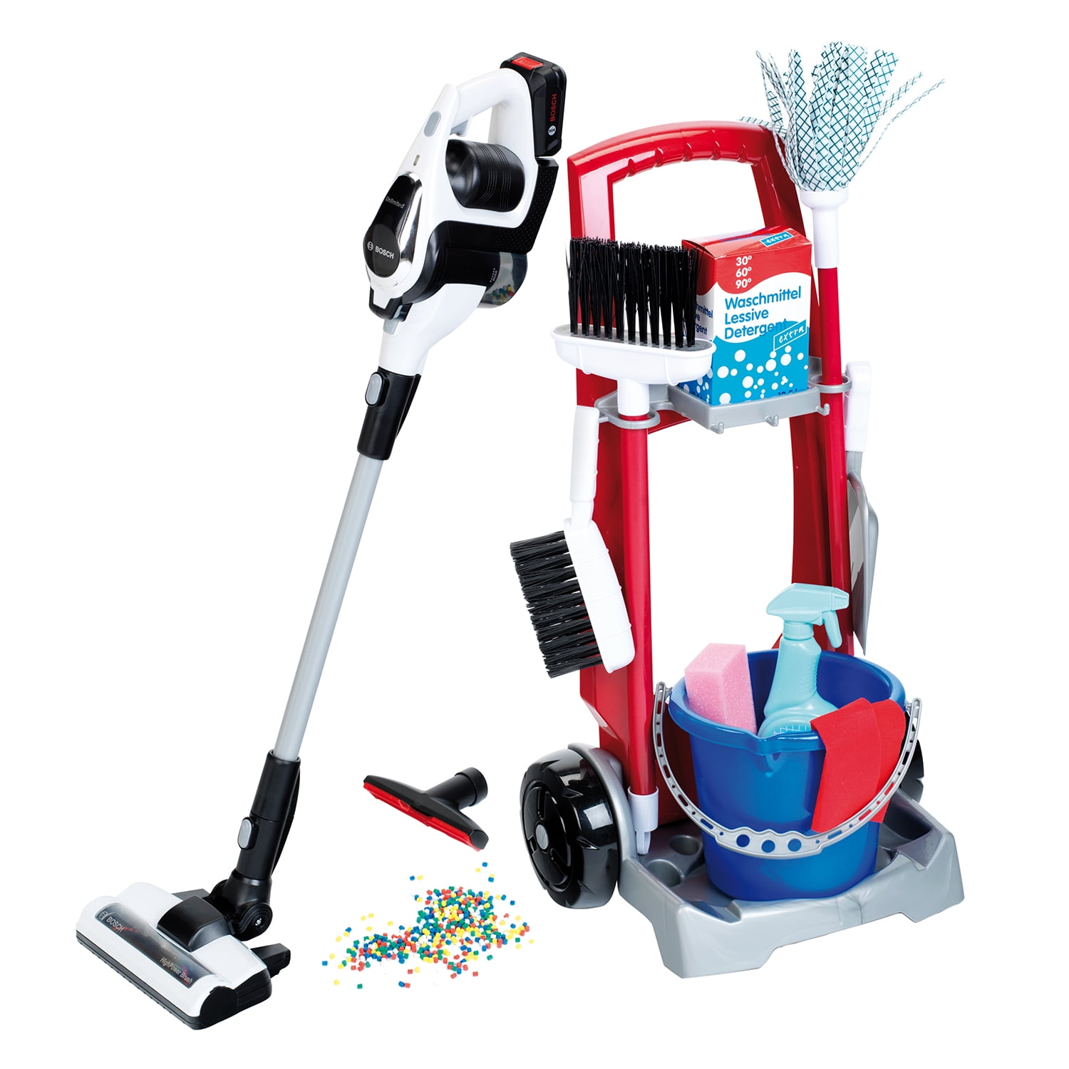 Kids Vacuum Toy Vacuum Cleaner For Toddler With Lights Sounds Cord Free Pretend Play Housekeeping Vacuum Toys With Working Suction Great Gifts For Toddlers Boys And Girls Ages 3 Walmart Com