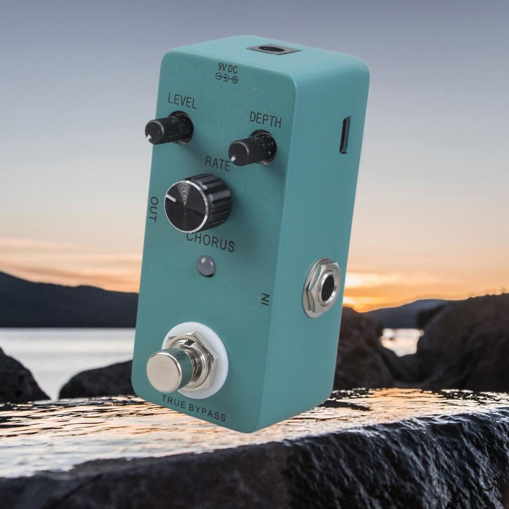 CEORPER Chorus Guitar Pedal for Electric Guitar True Bypass Guitar Accessory Analog Circuit Multiple Chorus Guitar Effect Pedal