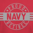 thumbnail image 3 of CafePress - Proud Navy Retiree Dark T Shirt - Men's Classic Graphic Cotton T-Shirt, 3 of 4