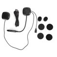 thumbnail image 1 of Bluetooth 5.0 Motorcycle Helmet Headset Stereo Hands Free Call Headphone with Mic, 1 of 4