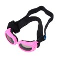 thumbnail image 1 of unbranded Lentes Para Perro Con Protección Uv Y Correa Ajustable Color Rosa Plegables, 1 of 7