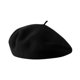 thumbnail image 1 of Jumpingount Ingredientes de gama alta, boina de lana artesanal exquisita para elegancia y gracia, boina de invierno, gorra Sombreros negro, 1 of 6