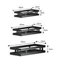 thumbnail image 3 of PENGXIANG Storage Rack Easy to Install Anti-rust Detachable Washable with Hook Vegetable Storage Stainless Steel Wall Mounted Kitchen Storage Rack Kitchen Supplies, 3 of 12