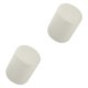 thumbnail image 1 of Bewildely Fundas otomanas elásticas redondas para reposapiés, funda para sofá, fundas para reposapiés, color blanco 2piezas Blanco, 1 of 1
