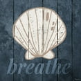 thumbnail image 2 of Louise, Gigi 26x26 White Modern Wood Framed Museum Art Print Titled - Breathe Shell, 2 of 4