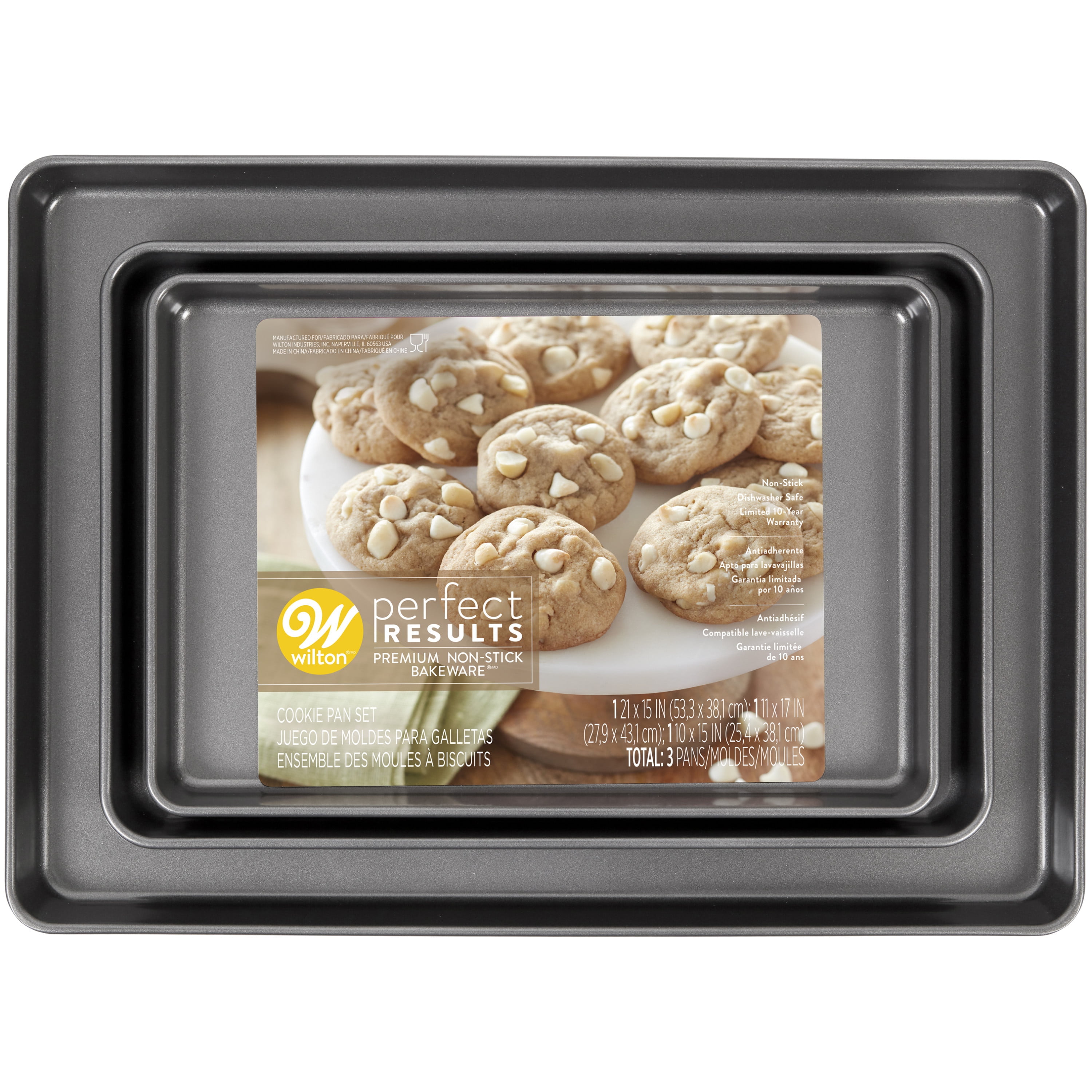 Wilton 2105-6796 Perfect Results Premium Non-stick Bakeware Large Air Insulated  Cookie Sheet, 16 x 14 Sale, Reviews. - Opentip