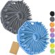 thumbnail image 1 of wonima11 2Pcs Silicone Body Scrubber, Exfoliating Body Scrubber for Sensitive Skin, Silicone Scrubber Body, Silicones Body Brush for Showering, 1 of 1