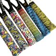 thumbnail image 3 of New Printing Badminton Racket Overgrips Multi-color Shock Absorption Non-Slip Grip Tape Self-adhesive Tennis Paddle Over Grips 4, 3 of 6