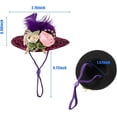thumbnail image 3 of Chicken Hats for Hens Tiny Pets Funny Chicken Accessories Feather Top Hat with Adjustable Elastic Chin Strap Rooster Duck Parrot Poultry Stylish Show Costum, 3 of 7